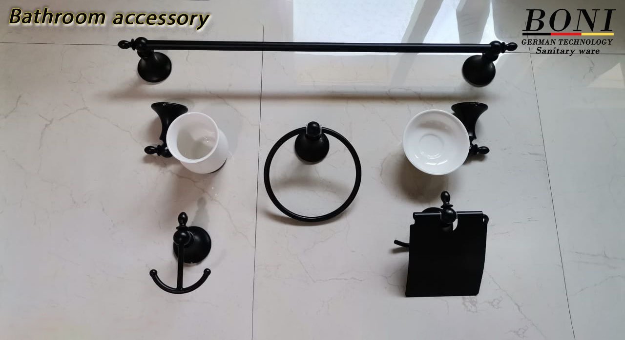 Bathroom Accessories BO-23015-3-Black