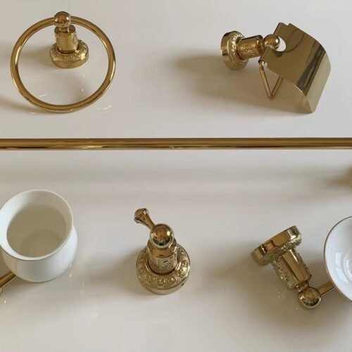Bathroom Accessories BO-23015- 8-Gold